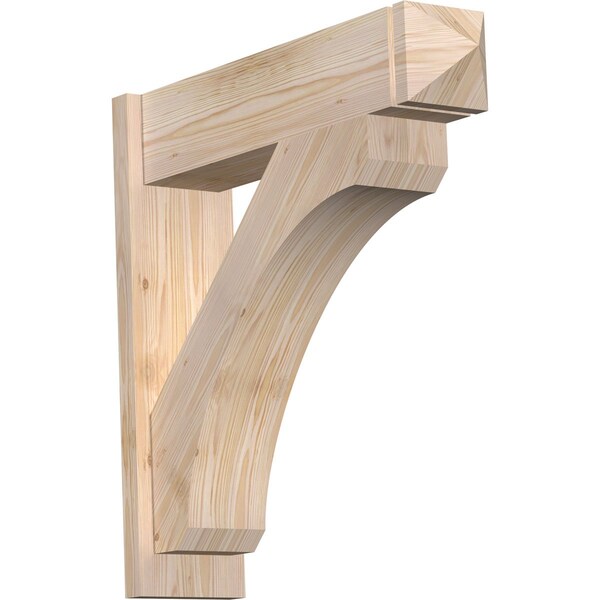 Ekena Millwork Legacy Arts & Crafts Smooth Outlooker, Douglas Fir, 7 1/2"W x 30"D x 30"H OUT08X30X30LEC03SDF - main